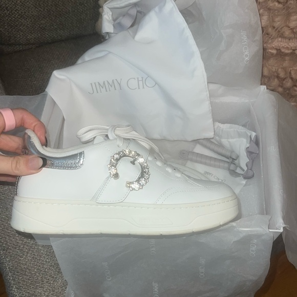 Shoes - Authentic Jimmy Choo OSAKA lace up sneakers size 36